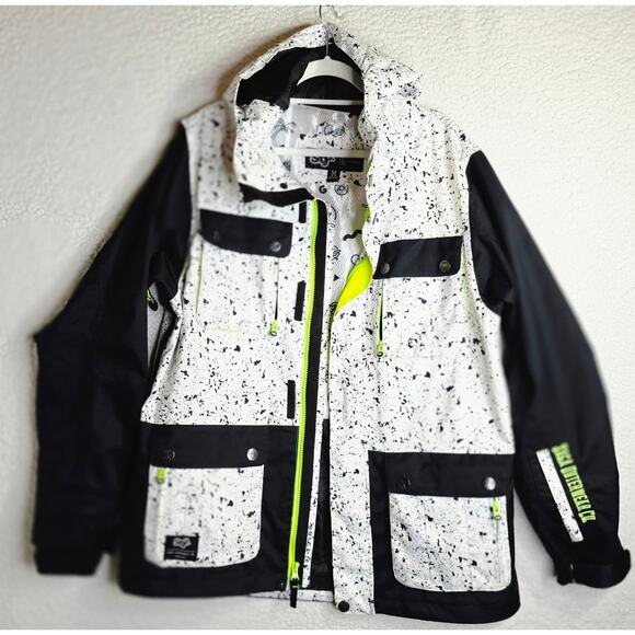 Saga Outerwear SzM M's Ski SnowboardingHooded Outdoor Activity Jacket WarmUnique - Picture 1 of 16